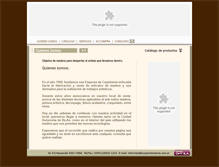 Tablet Screenshot of lacarpinteriaarte.com.ar